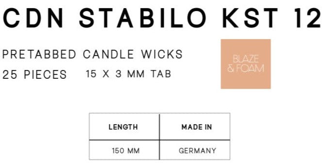 CDN Stabilo 12 - 150 mm Long (15mm x 3mm Tab)