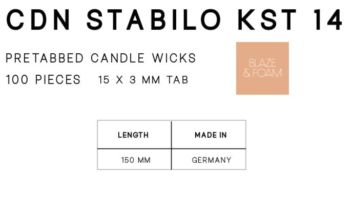 CDN Stabilo 14 -150 mm Long (15mm x 3.8mm Tab)