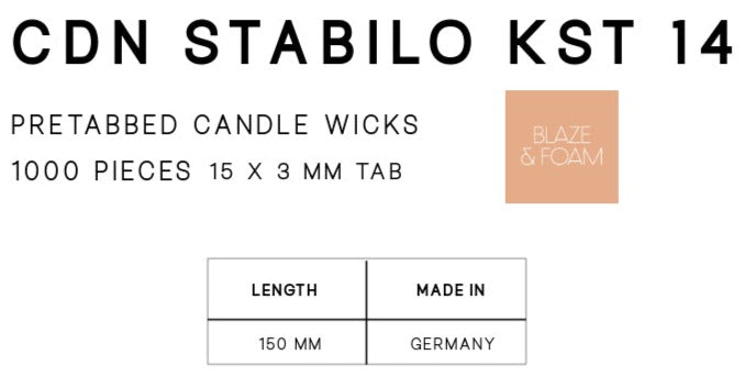 CDN Stabilo 14 -150 mm Long (15mm x 3.8mm Tab)