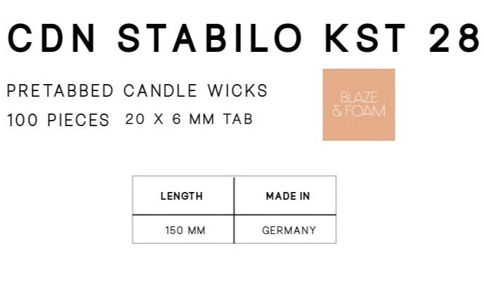 CDN Stabilo 28 - 150mm Long (20mm x 6mm Tab)