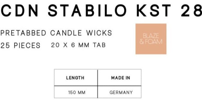 CDN Stabilo 28 - 150mm Long (20mm x 6mm Tab)