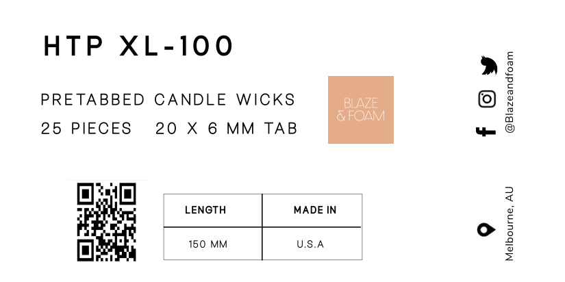 HTP XL100 - 150mm Long with 20mm x 6mm Tab safety sustainers