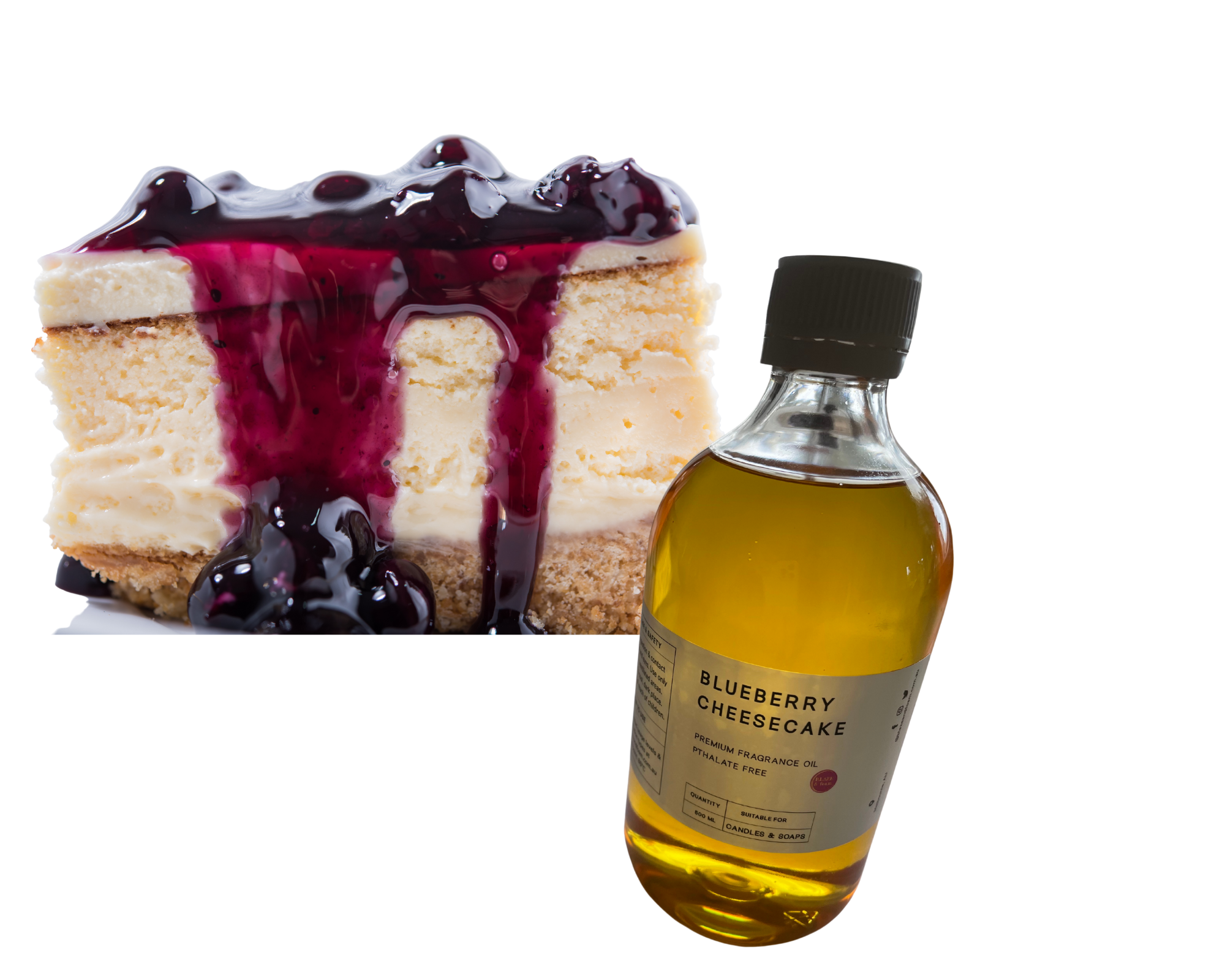 Blueberry Cheesecake Fragrance Oil - Sinful Edition - Blaze & Foam