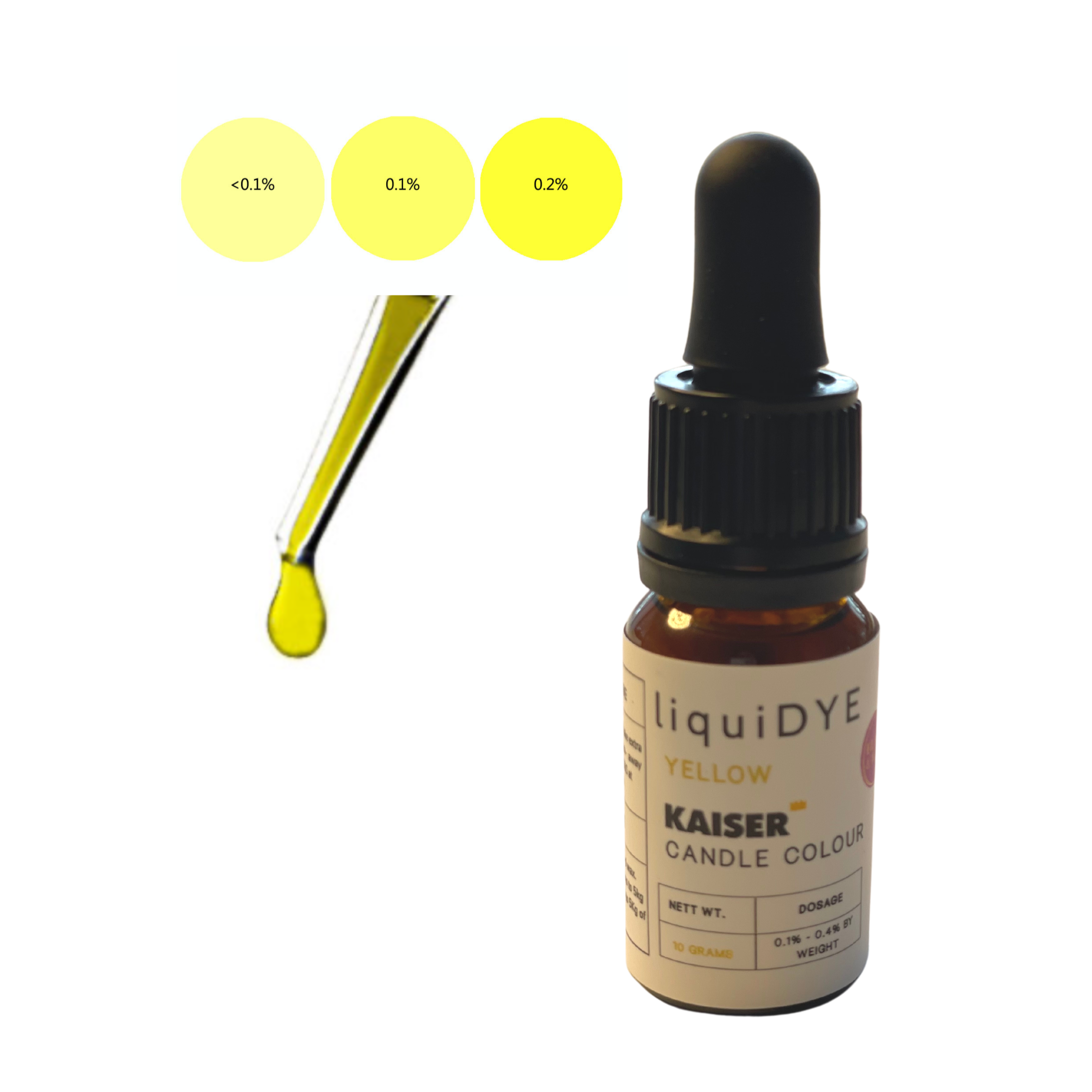 liquid candle dye yellow