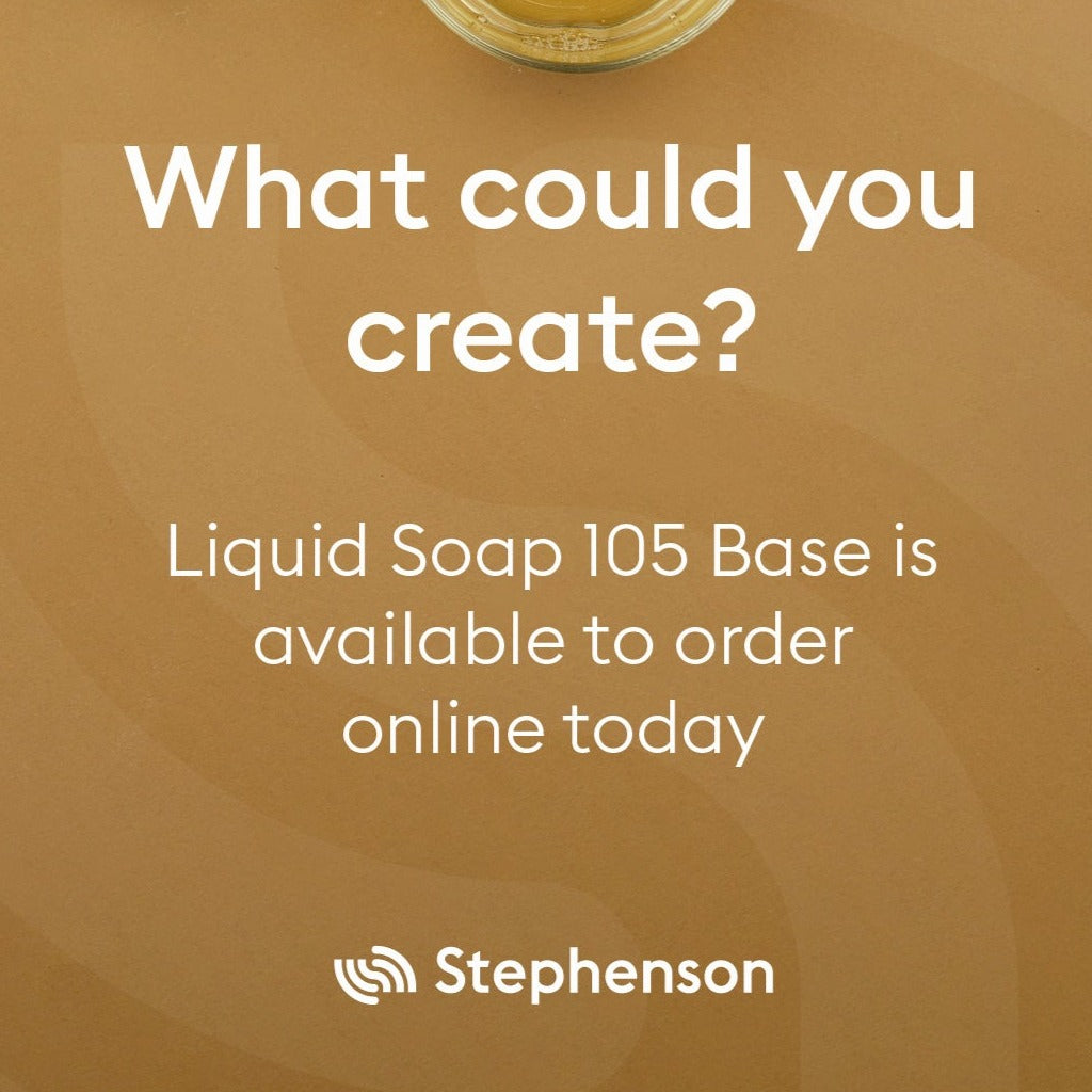 Stephenson 105 Liquid Castile Hand Soap Base (Unscented)