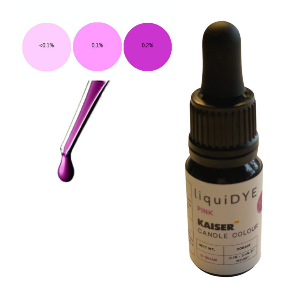 Pack of 9 x Kaiser Liquid Candle Colours - liquiDYE 10g, 50g or 100g