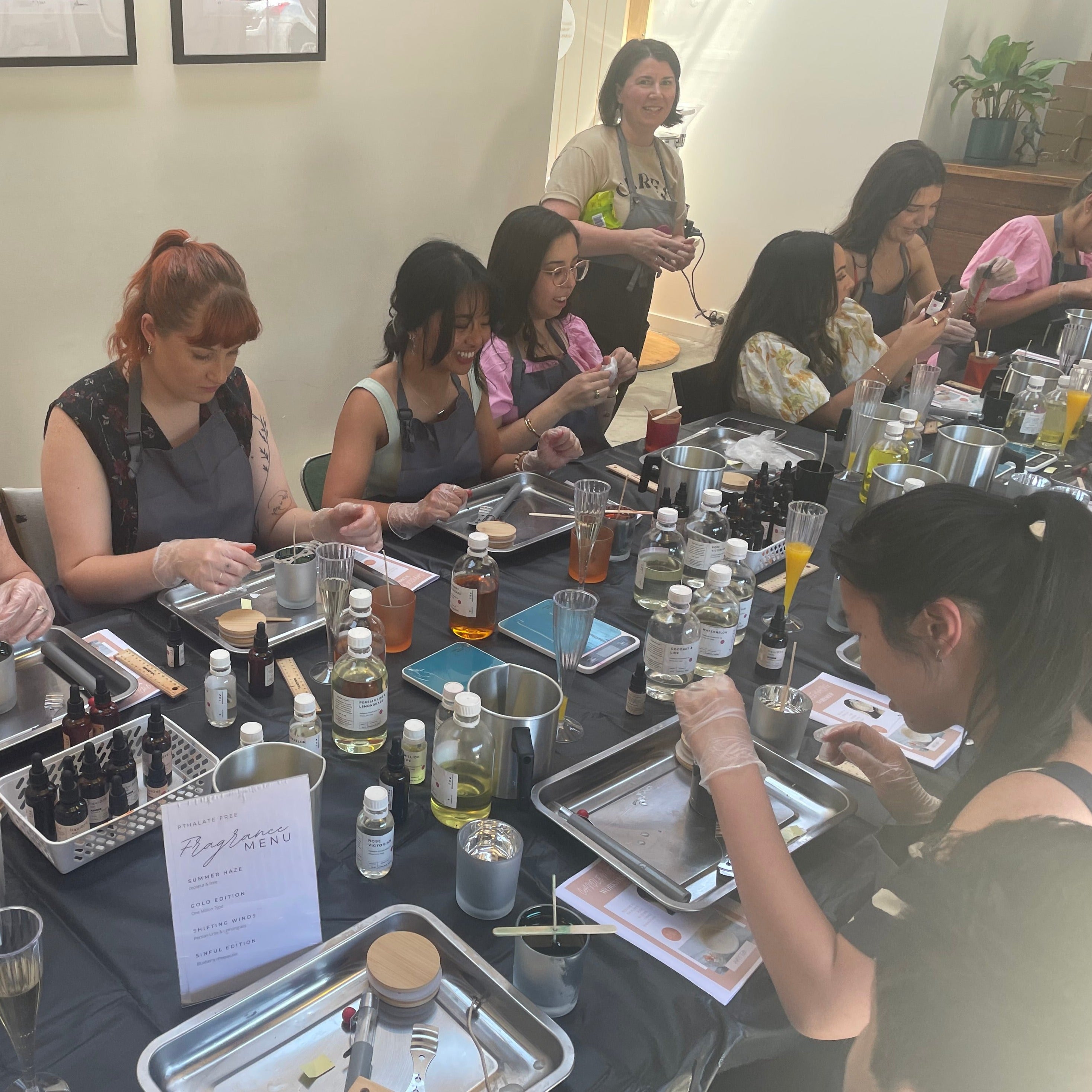 PUBLIC 2 Hour Soy Container Candle Making Workshop For Beginners
