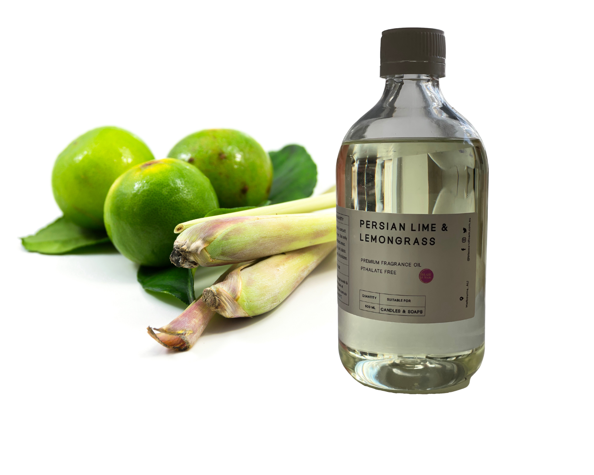 Persian Lime & Lemongrass Fragrance Oil - Quiver Edition