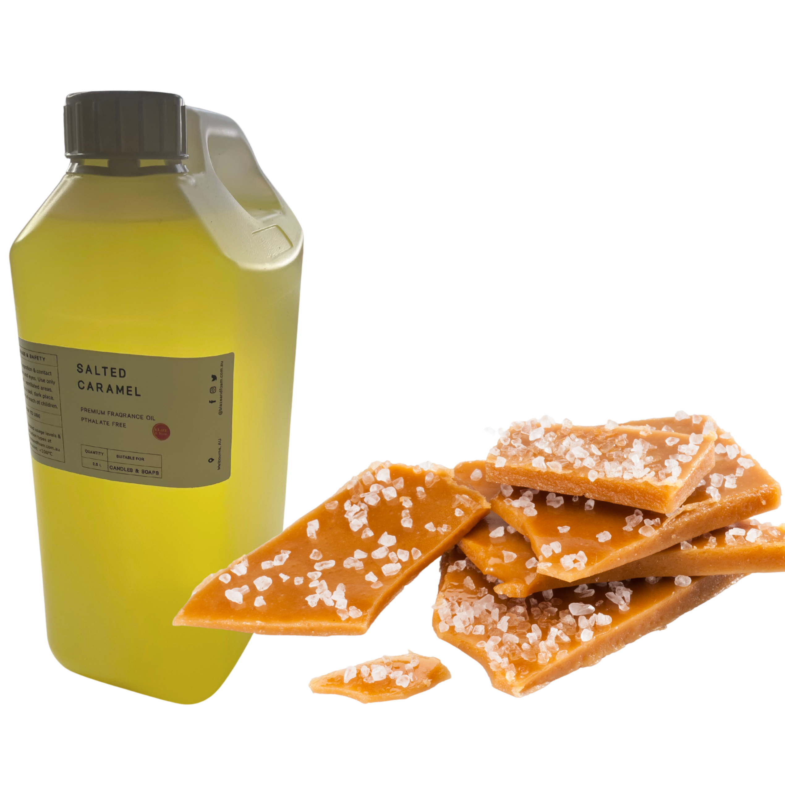 Salted Caramel Fragrance - Sticky Fingers Edition - Blaze & Foam