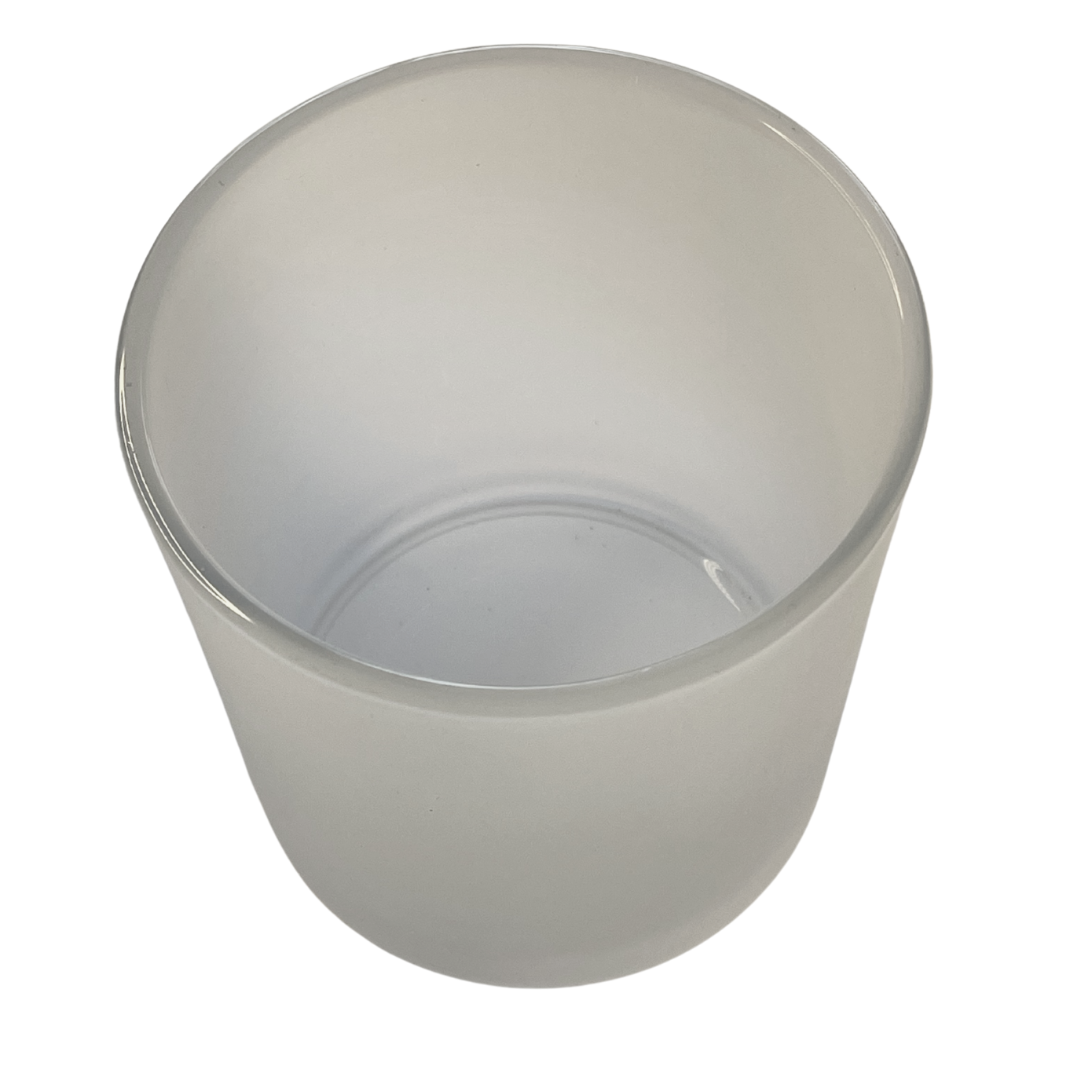 MEDIUM FROSTED Oxford Glass Jar