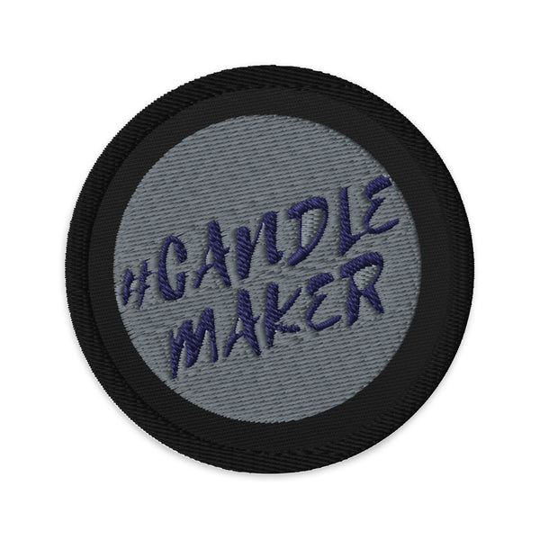 Embroidered patch - Candle Maker