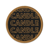 Embroidered patch - Candle