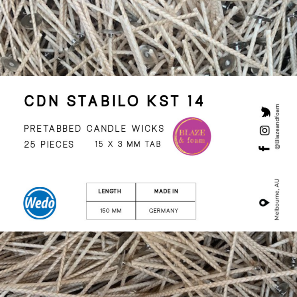 CDN Stabilo 14 -150 mm Long (15mm x 3.8mm Tab) - Blaze & Foam 