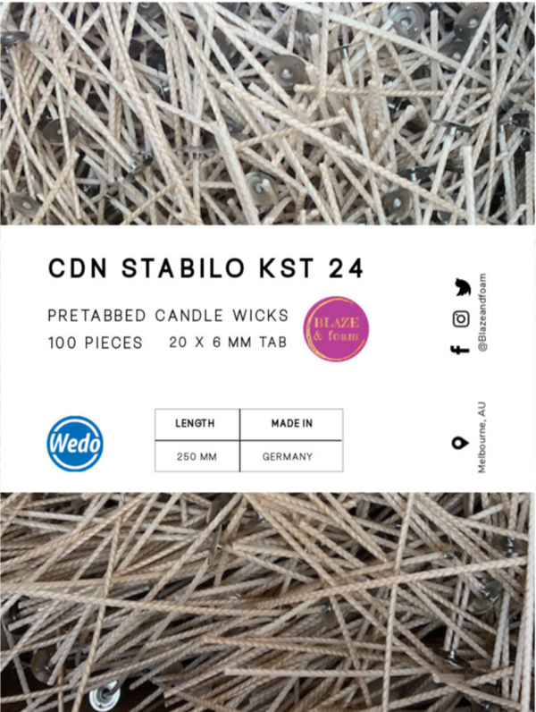 CDN Stabilo 24  -250cm Long (20mm x 6mm tab) - Blaze & Foam 