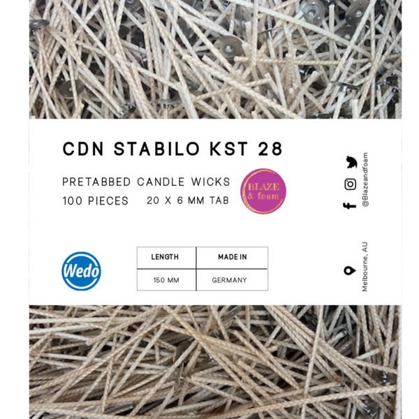 CDN Stabilo 28 - 150mm Long (20mm x 6mm Tab) - Blaze & Foam 