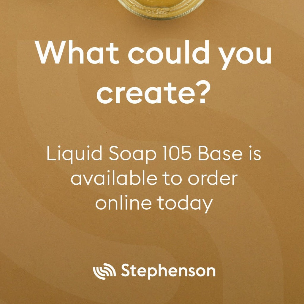Stephenson 105 Liquid Castile Hand Soap Base  (Unscented)