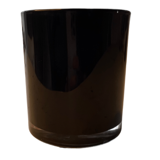 Oxford Extra large glass opaque black gloss with transparent Base