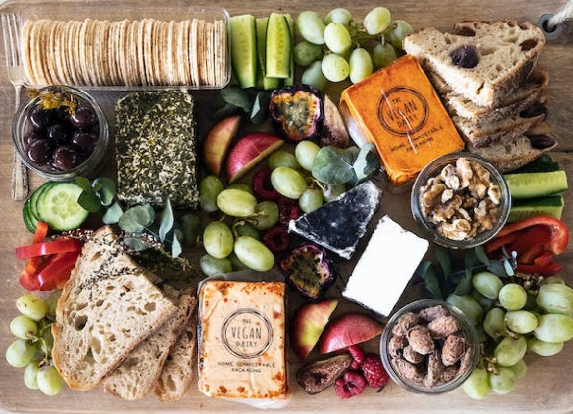 Vegan Grazing Box: AVAILABLE FOR PRIVATE CANDLE & SOAP WORKSHOP ONLY