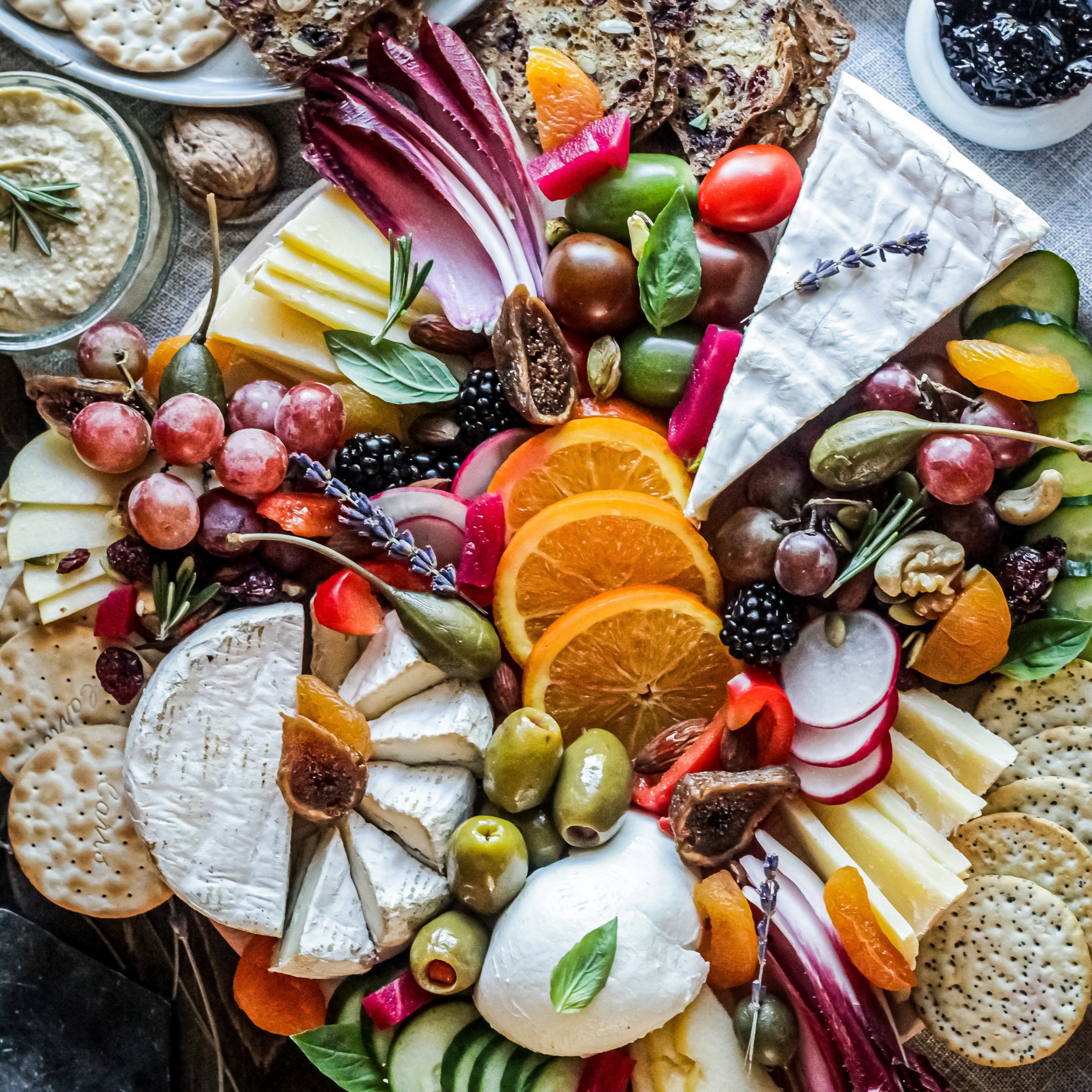 Vegan Grazing Box: AVAILABLE FOR PRIVATE CANDLE & SOAP WORKSHOP ONLY